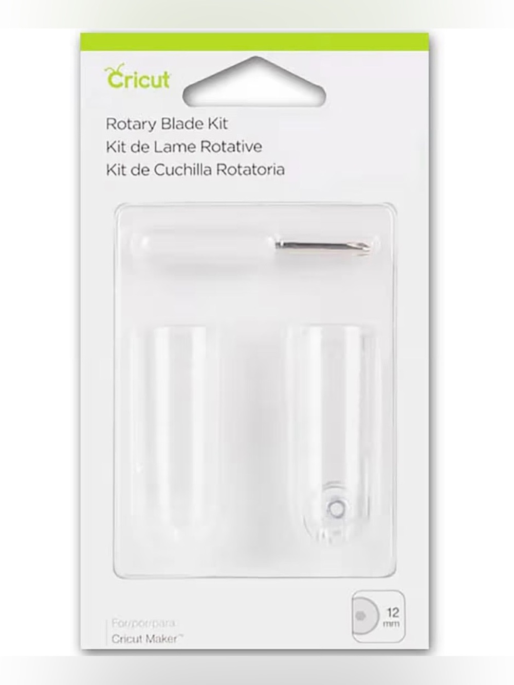 Cricut Rotary Blade Kit - White and Lime Green Accents